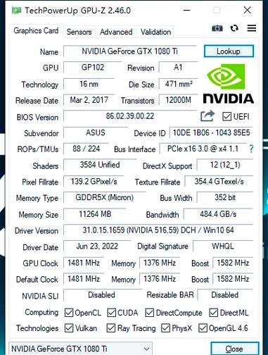 GTX1070Ti和GTX1080在性能、功耗上有何差距?
