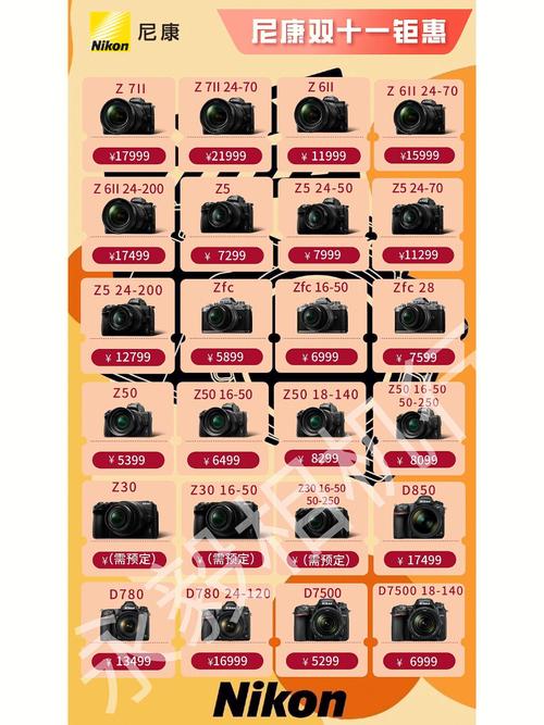 尼康双十一便宜多少