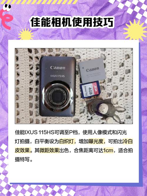 佳能115HS的详细参数