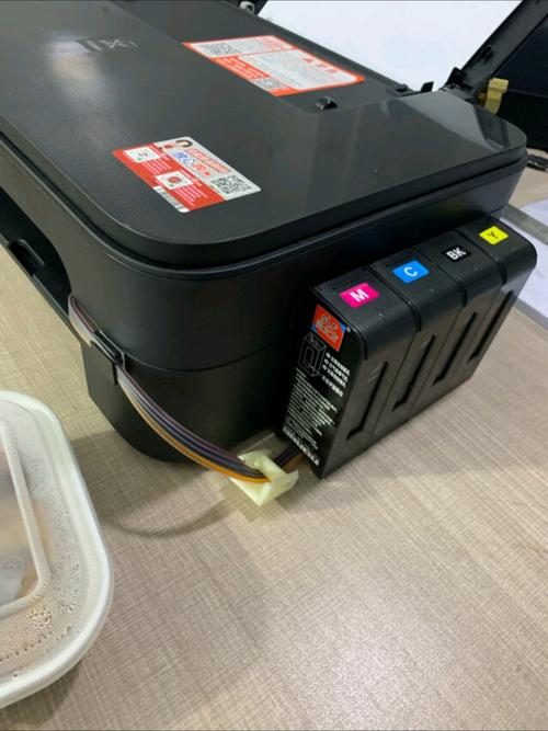 佳能打印机ts3380彩色墨没了黑白能正常使用吗?