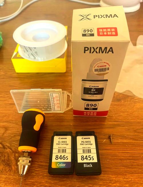 佳能MX922打印机怎么把原装墨盒改成连供墨盒