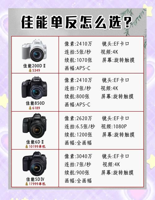 尼康和佳能单反哪个好