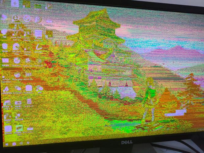 电脑花屏怎么办?