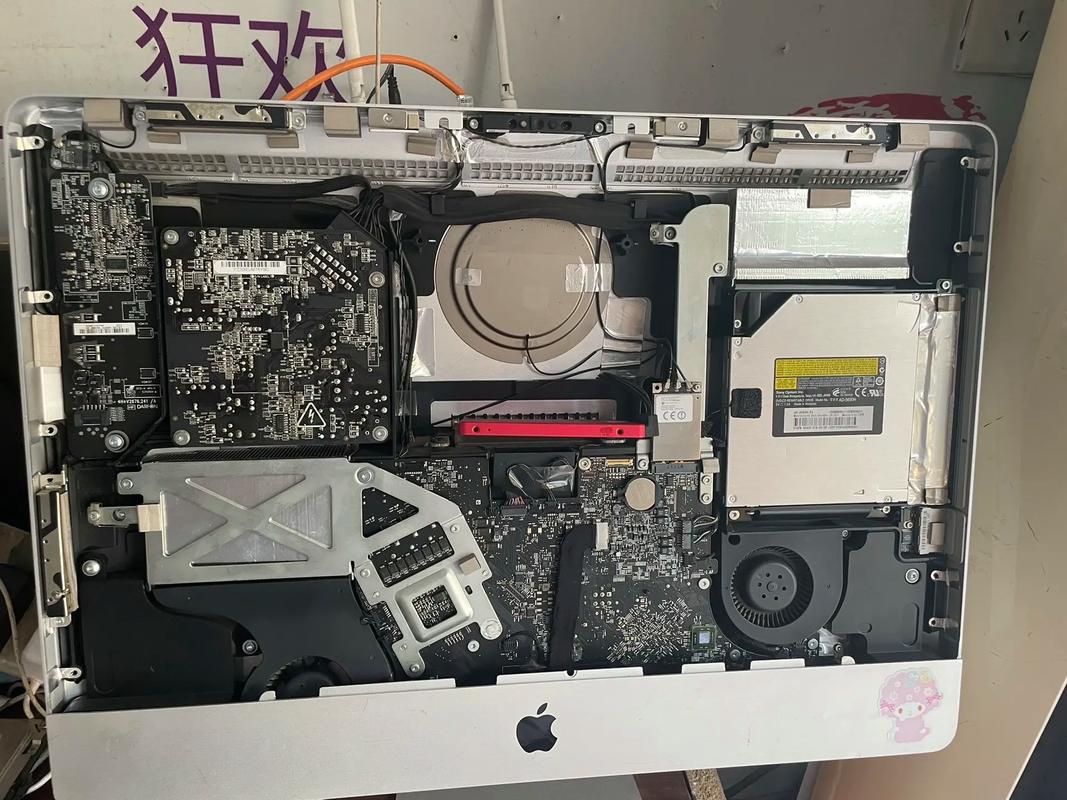 27寸苹果一体机全拆解更换m.2固态硬盘CPU内存