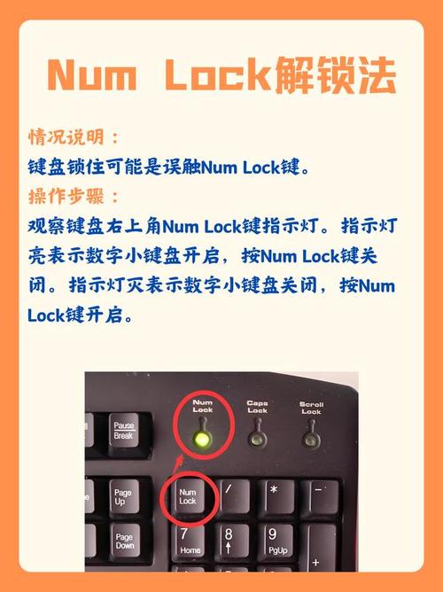 笔记本键盘被锁了怎么解开