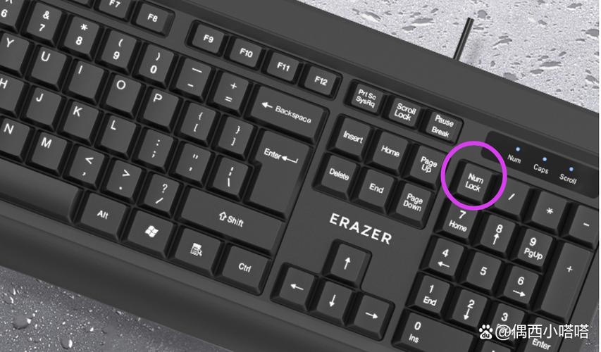 键盘锁了怎么解开