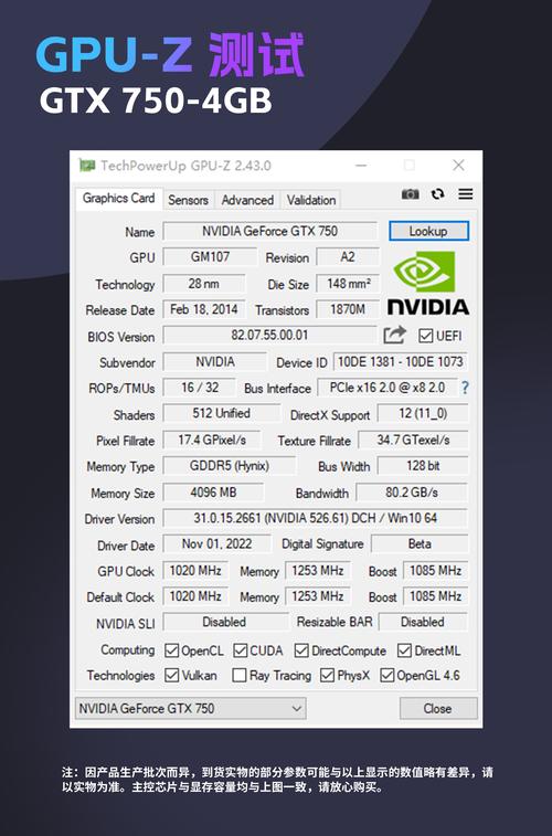 gtx750ti显卡功耗是多少?